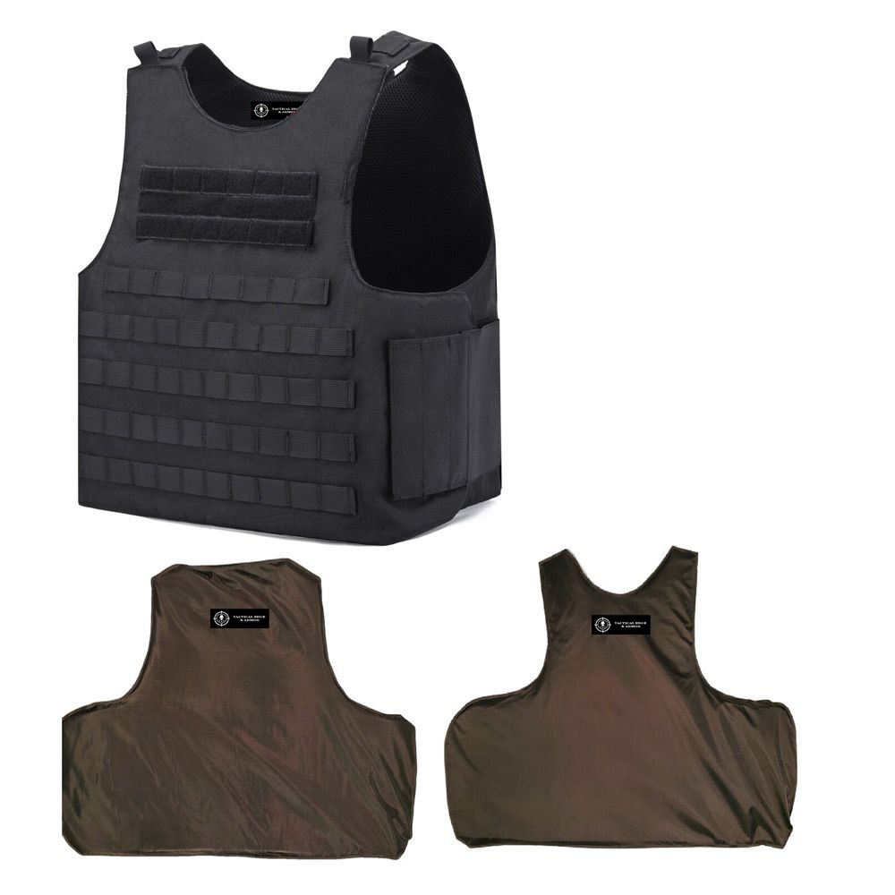 Buy Level IV Concealed Bulletproof and Stab Proof Vest with Ceramic Alumina  Plates